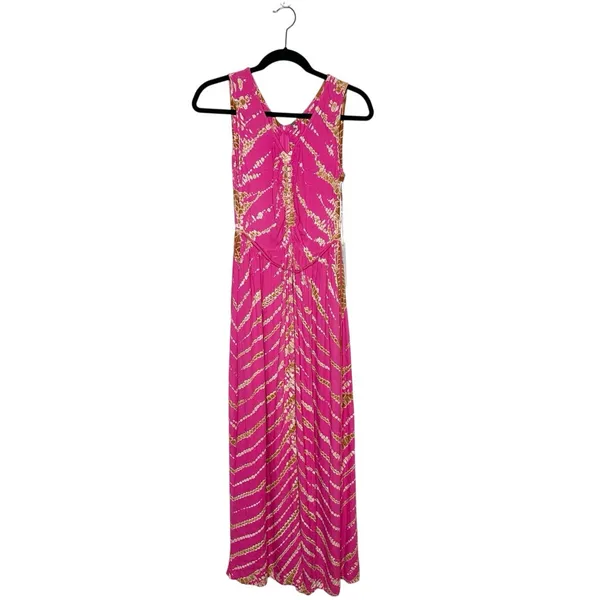 NWT Young Fabulous & Broke Flamenco Maxi Dress Pink Size XS X-Small - Image 2
