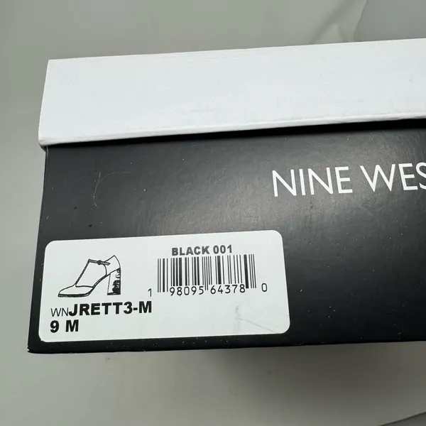 Nine West J Rett Mary Jane T Strap Block Heel Black Size 9 - Image 9