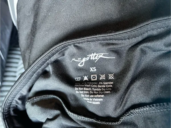Gottex Black Skort with Light Trim - Image 3