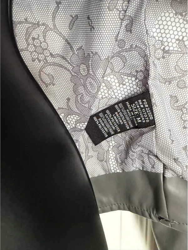 Therapy gray moto jacket Size M - Image 3