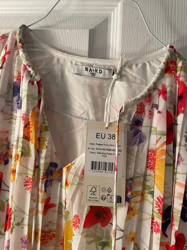 NA-KD Floral Dress - Image 3