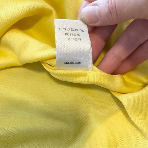 Lulus "Toast to You" Yellow Cutout Dress - Image 10
