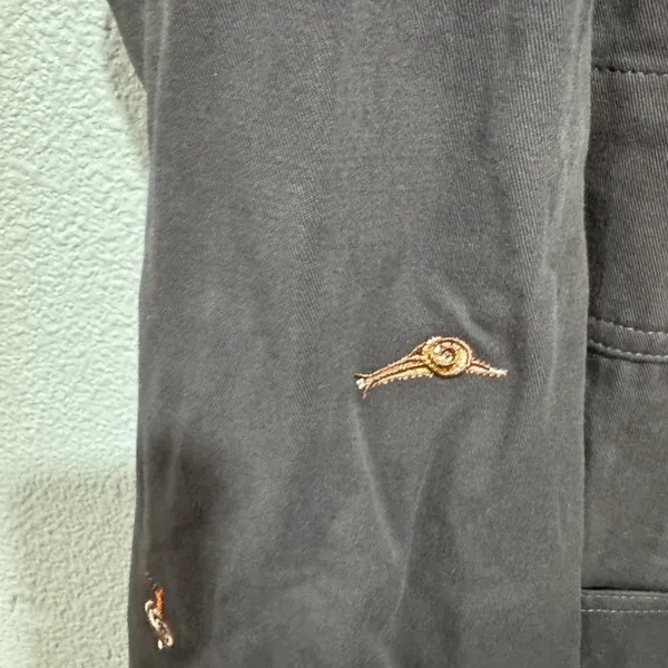 WYLLIS gray embroidered snail jacket size - Image 5