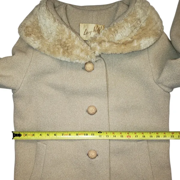 Vintage 60s Forstmann Stevens union label wool swing coat (see measureme… - Image 10