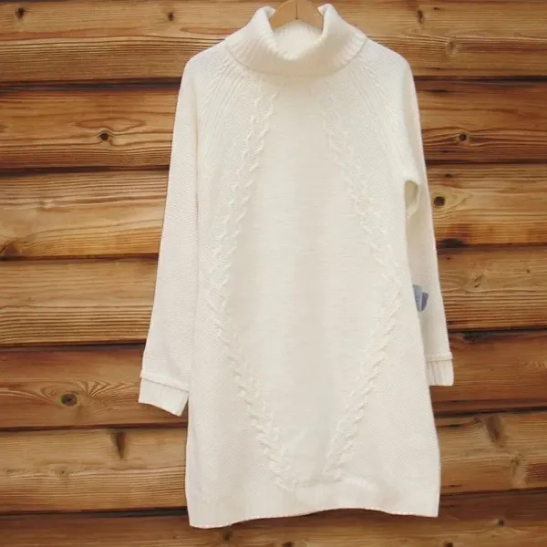 NWT Eliza J Cable Knit Sweater Dress - Image 2