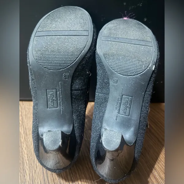 dexflex comfort Black Mary Jane Flats with Strap - Image 7