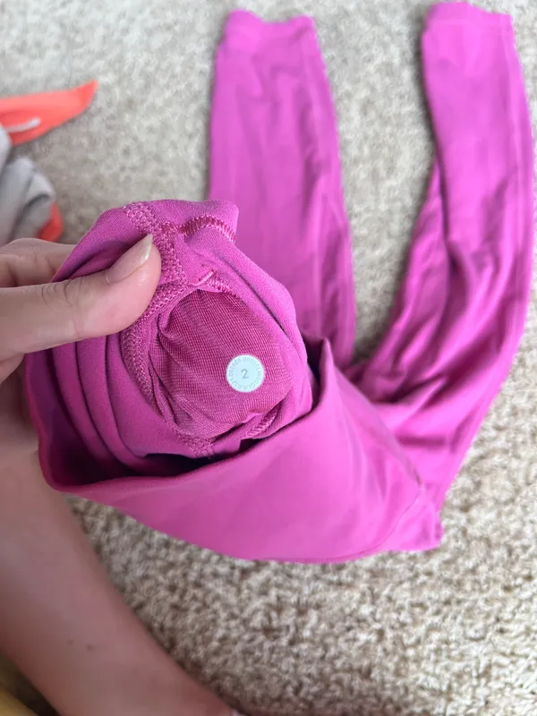 Lululemon Leggings Pink - Image 3