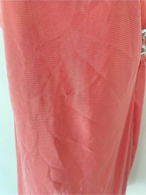 Vintage Y2K Two-G Mesh Halter Cami Going Out Tank Top McBling Sequin Embellished - Image 7