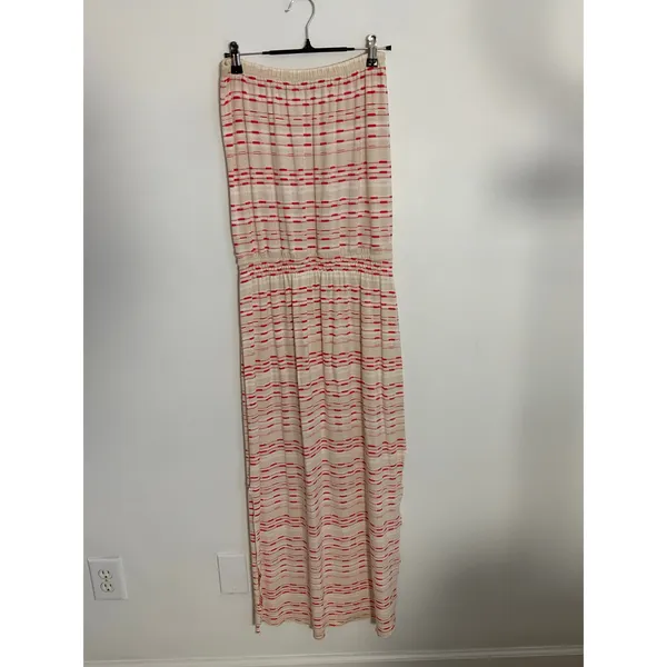 Letarte Strapless Beach Resortwear Maxi Dress size small - Image 4