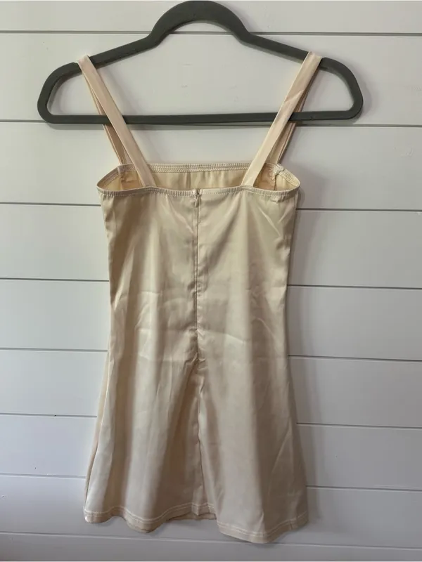 SheIn Beige mini slip dress - Image 3