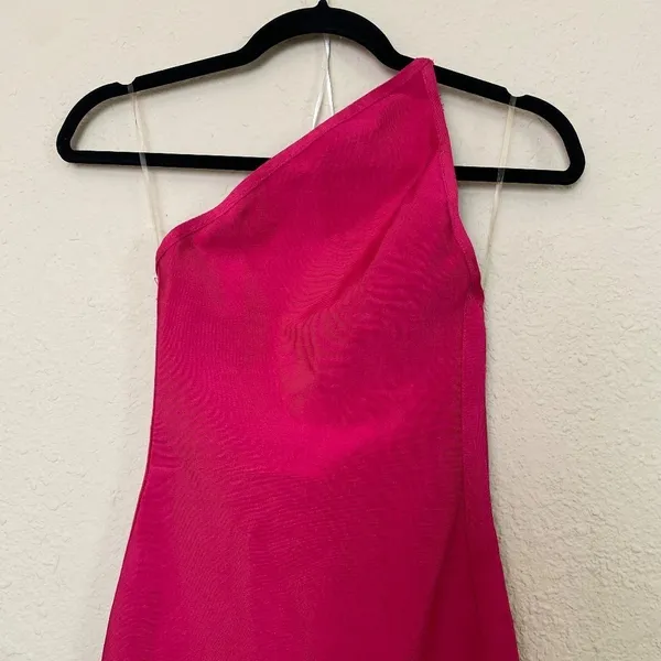 House of CB “Sasha” Hot Pink Midi Bandage Dress‎ NWOT size XS - Image 7