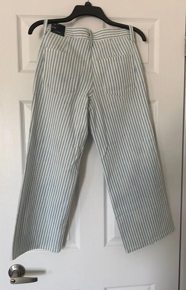 J.Crew Striped Wide-Leg - Image 2