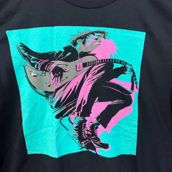 Gorillaz The Now Now 2-D Album Cover Virtual Rock Band Tee M - Image 2