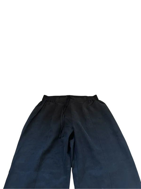 RipSkirt Hawaii Womens XXL Wide Leg Crop Pants Black Casual Coastal Outdoors - Image 6