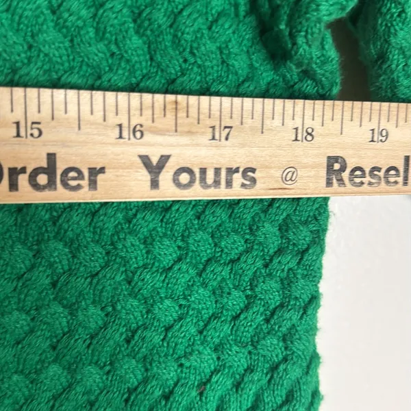 Charter club ladies Green Hooded Cardigan knit button up Sweater‎ size large - Image 7