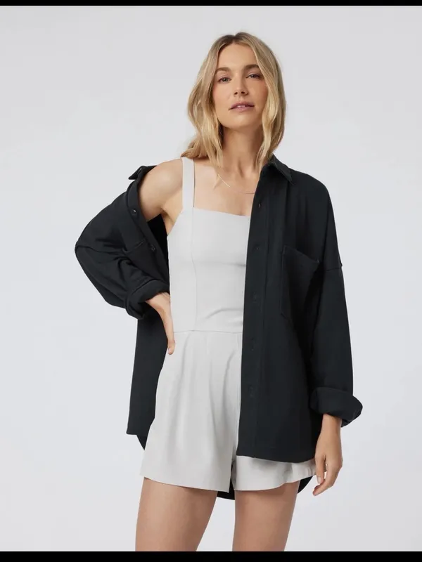 Vuori Villa Cami Romper Gray Size L - Image 3