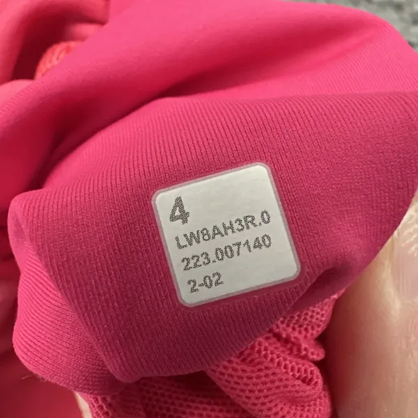 Lululemon Court Rival Skirt Skort High Rise Lip Gloss Pink Athletic Tennis 4 - Image 6