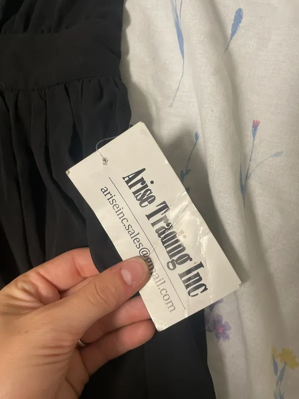 NWT Boutique Black Maxi Dress - Image 4