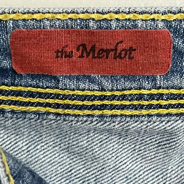AG Adriano Goldschmied The Merlot Low Rise Flare Leg Light Wash‎ Jeans Size 30 - Image 6