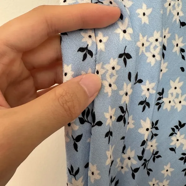 Zara Slip Skirt Blue - Size XS - Image 8