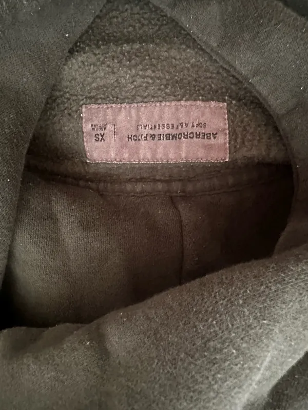 Green Abercrombie Hoodie Sweatshirt - Image 2