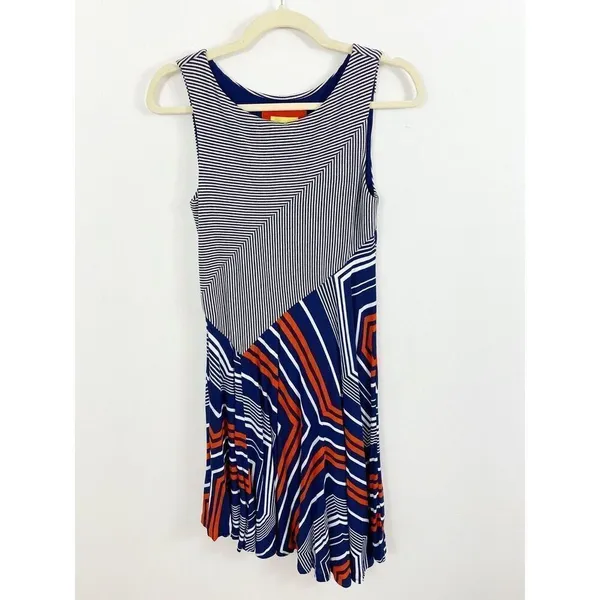 ✨Maeve Anthropologie Cameron assymetric swing Sz Medium dress✨ - Image 5