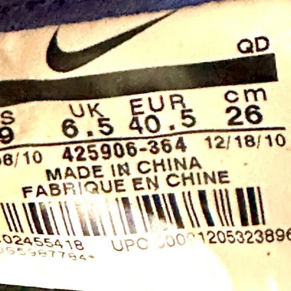 Nike Zoom W3 Track Shoes Spikes USA Women 9. Spikes not included - Image 9