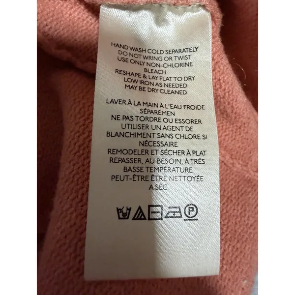 Free People Orion A-Line Tunic‎ Sweater Lightest Rose Women's Size Medium - Image 10