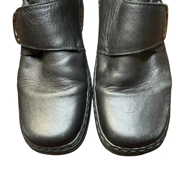 Josef Seibel Shoes Womens Size 8 Black Leather Mary Jane Slip On Comfort Walking - Image 2