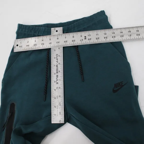 Nike Teal Green Jogger Sweatpants with Black Accents - Image 11