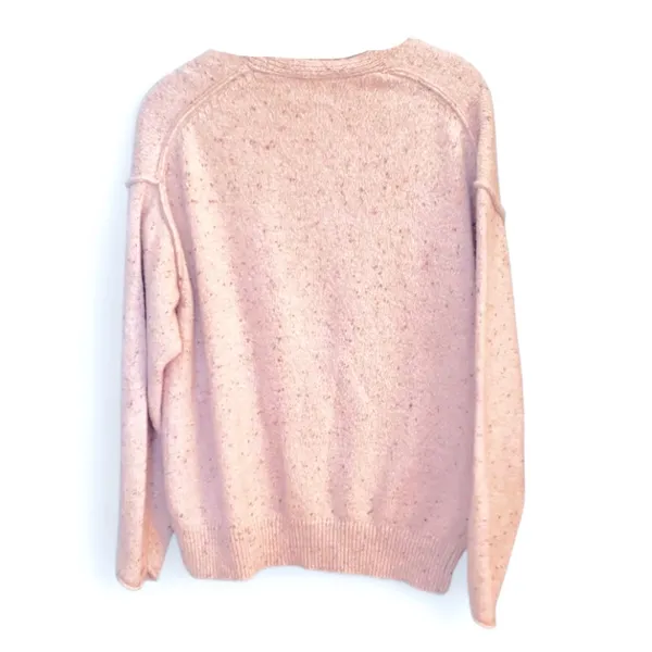 🦋 Universal Threads Lilac Pink Speckled Cardigan Sweater Size Medium - Image 5