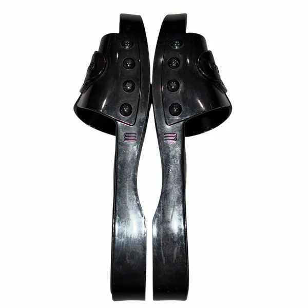 Melissa Black Platform Jelly Slides Sandals Shoes 9 - Image 6