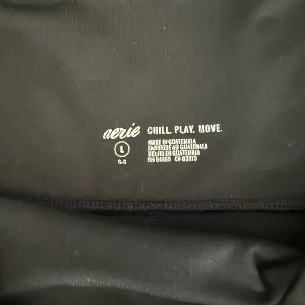 aerie Black Athletic Leggings - Image 5
