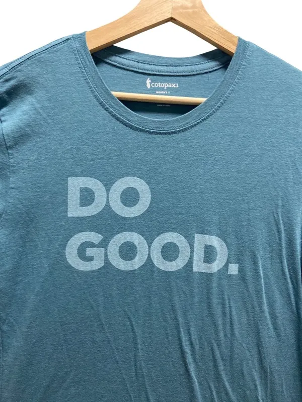Cotopaxi Do Good Graphic Tee Shirt Teal Size S Gorpcore Casual Outdoor Athletic - Image 6