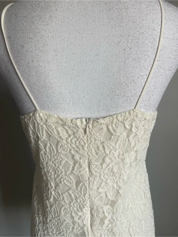 PINS & NEEDLES | Cream Lace Mini Dress Sz M - Image 8