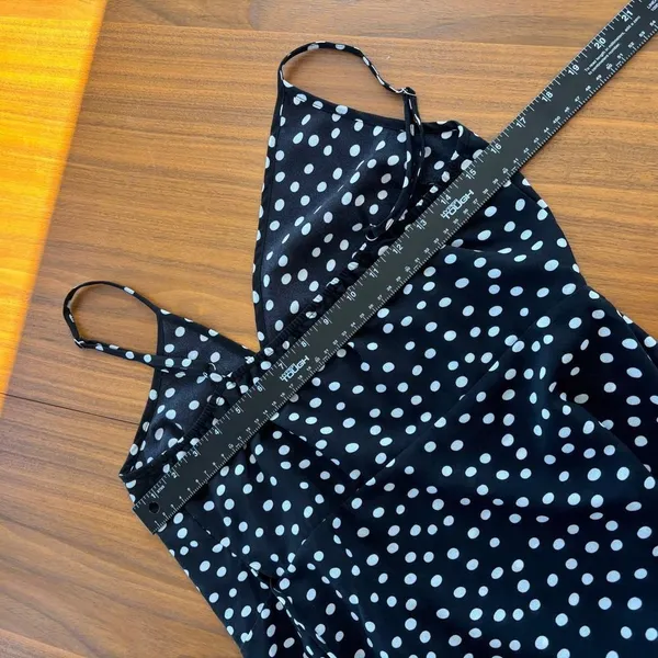 Princess Polly Her Jewel Polka Dot Mini Wrap Dress 6 Homecoming Hoco Rush Party - Image 8