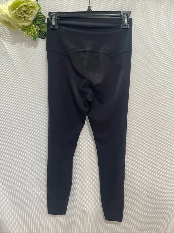 High-Waist Black Women's Leggings - Image 2