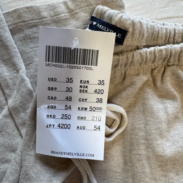 Brandy Melville - AUTUMN TIE SWEATPANTS - Image 6