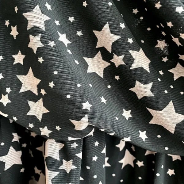 American Rag Black Draped Celestial Star Cami - Image 3