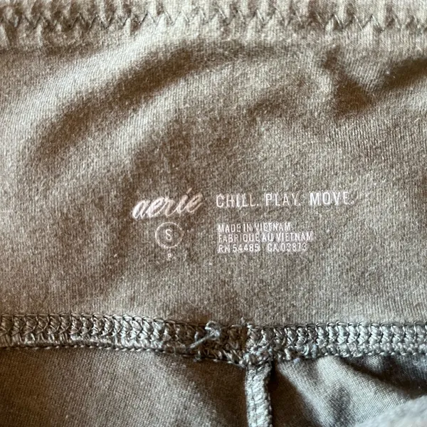 Aerie Sage Green Active‎ Leggings Woman’s Size Small - Image 3