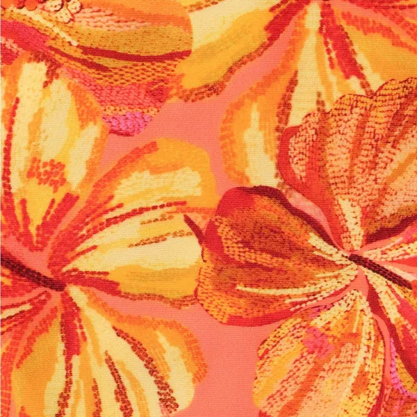Berlook Orange Floral Print Bikini Bottom ONLY 59 - Image 10