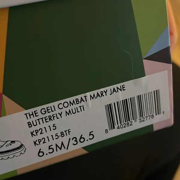 New Katy Perry Women's The Geli Combat Mary Jane 6:5 M - Image 5