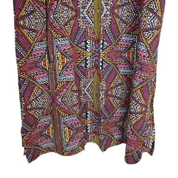 Two by Vince Camuto Women's M Geometric Boho Pattern Maxi Dress - Image 6
