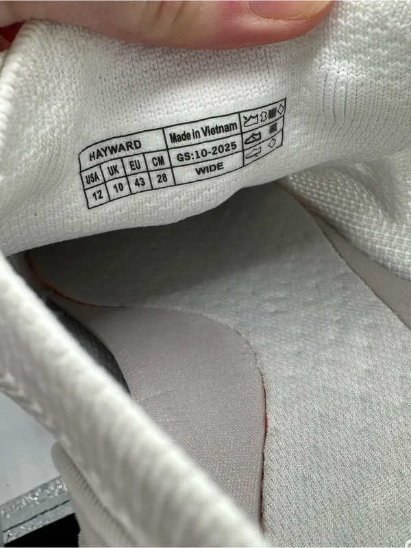 Vionic Hayward Neutral White‎ Knit Walking Sneakers women’s size 12 wide NEW - Image 7