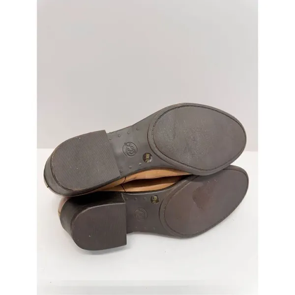 Lucky Brand Booties Size‎ 10 Leather Brown Low Heel Ankle Boots - Image 10