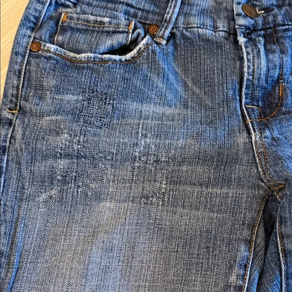 Citizens of Humanity Low Waist Full Leg #097 Jeans Size 28 Dark Blue - Image 3