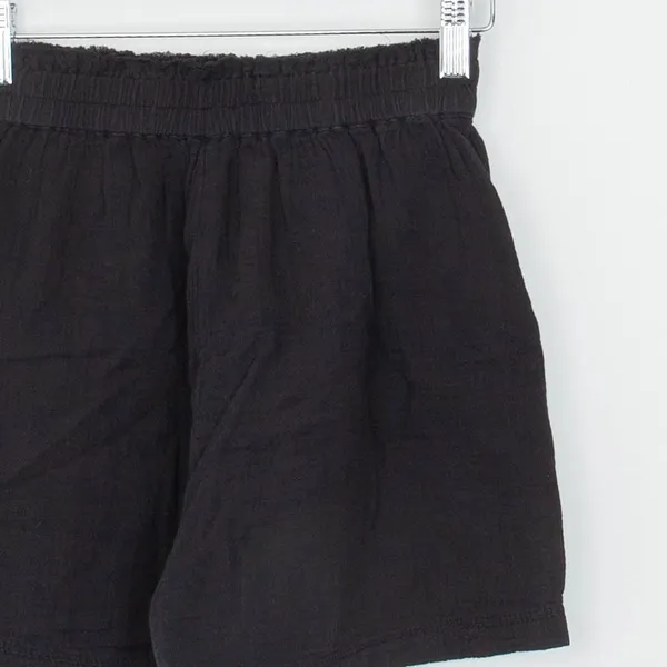 Aerie Womens Gauzy High Waist Shorts Size XXS‎ Black Pockets Beachy Vacation - Image 5