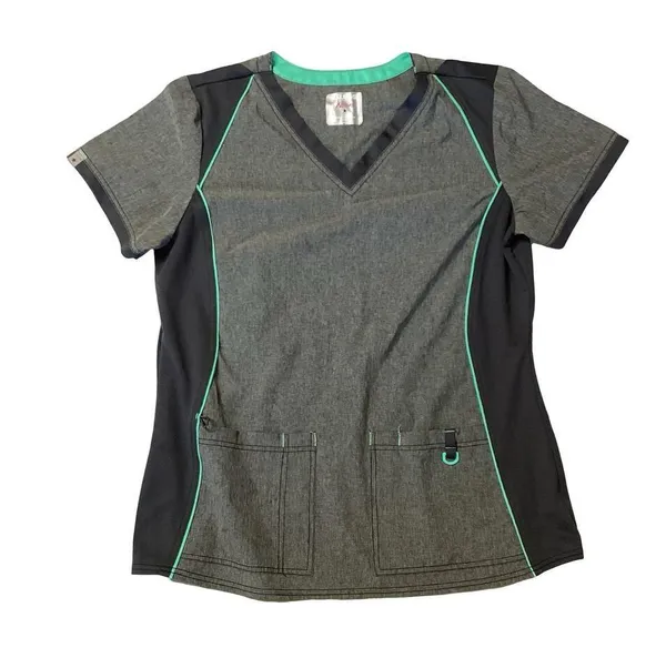 ScrubStar Heathered Stretch ScrubStar Top - Image 3