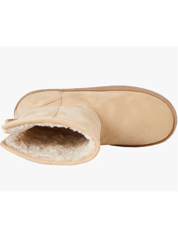 NEW Amazon Essentials Faux Fur Lined Shearling Boots Pull - Image 10