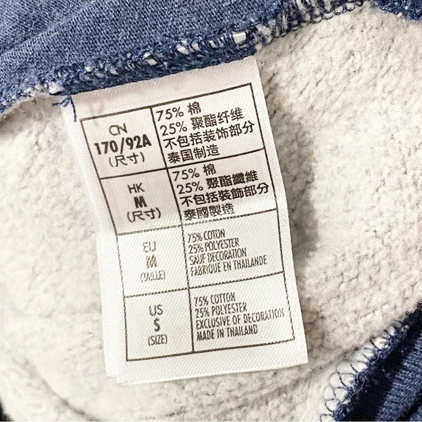 Disney Stitch Sweatshirt Adult Small Disneyland Resort Blue‎ Crewneck Pullover - Image 5